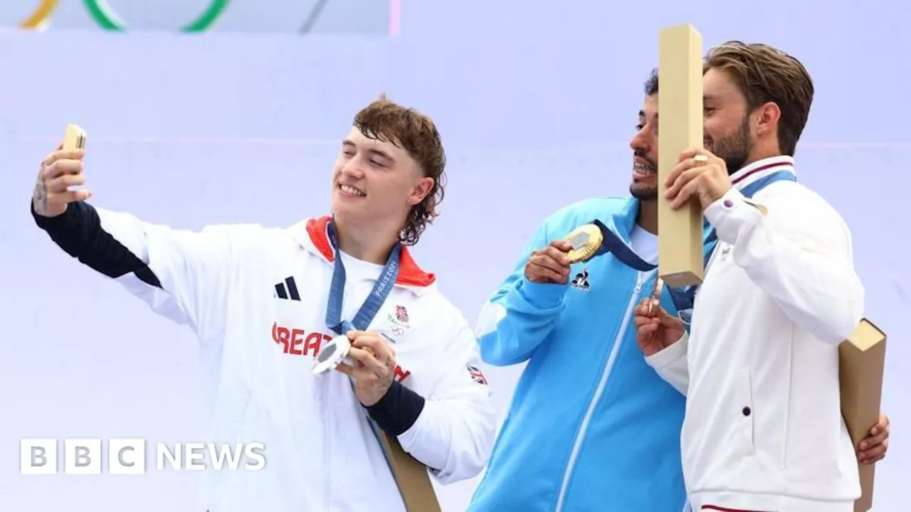 Corby-trained BMX rider says mullet helped him get Olympic silver