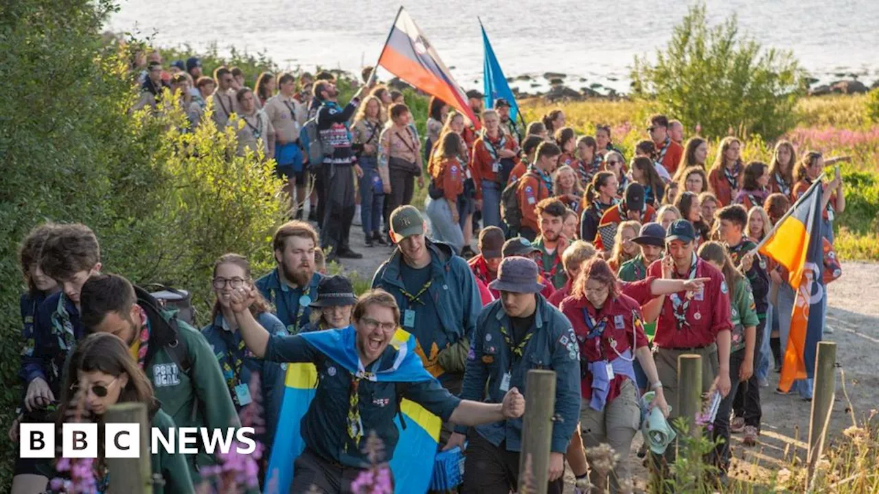 Towcester girl joins 6,000 scouts for European jamboree