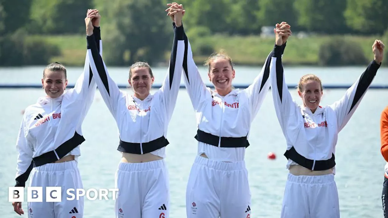 Paris Olympics: Three medals for Team GB rowers on day six