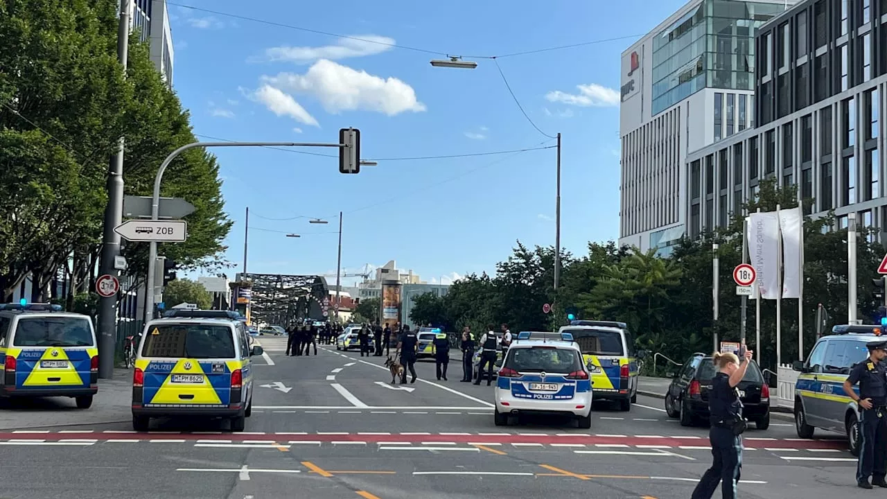 Polizeieinsatz in München: Bedrohungslage! Verkehr lahmgelegt