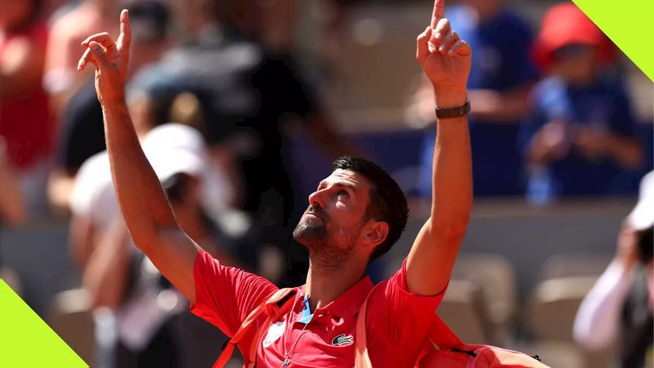 Paris 2024: Novak Djokovic's Love for Christ Shown with Cross After Beating Nadal