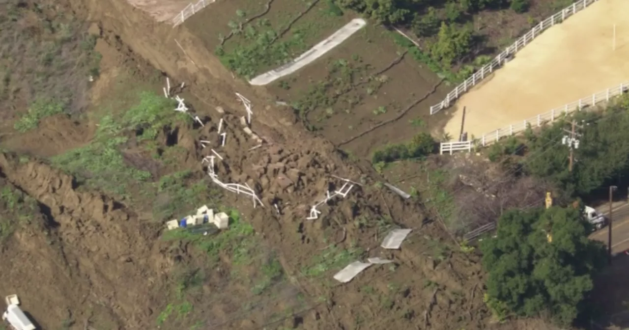 Highway 150 landslide impacts Ventura County five months later