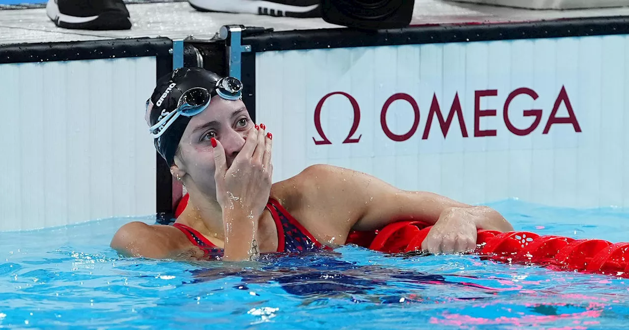 American Kate Douglass wins Olympic gold medal in women's 200-meter breaststroke