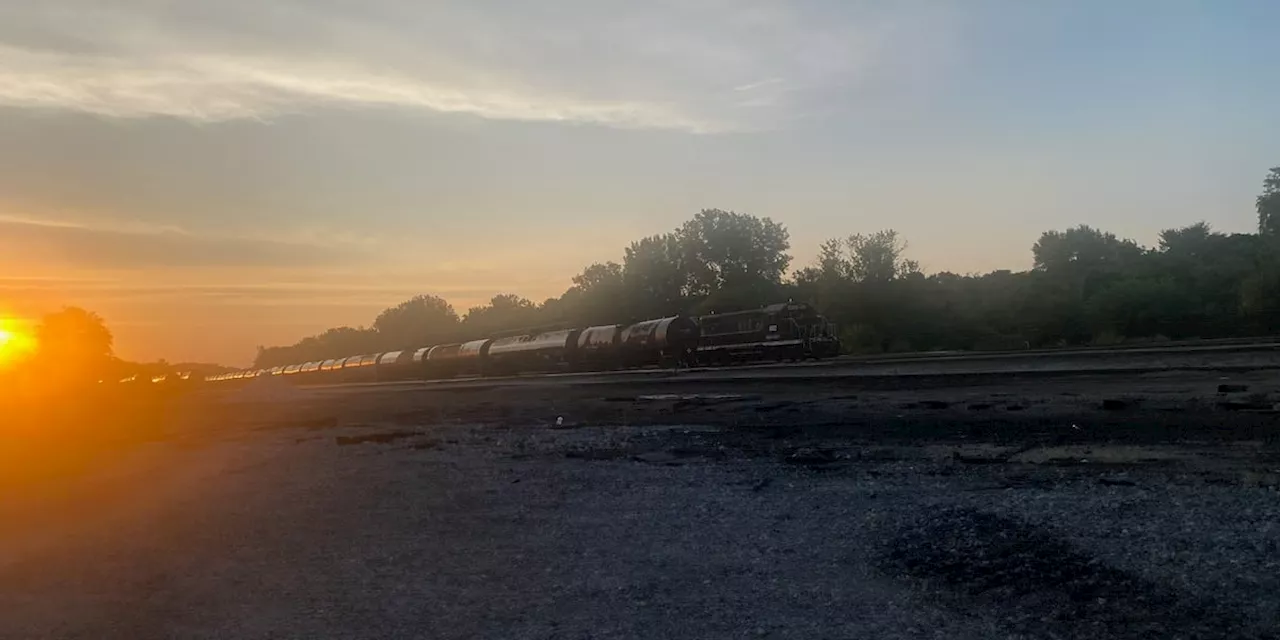 Train car carrying 150k lbs. of butane leaks in Canton, HAZMAT on scene: Fire Chief