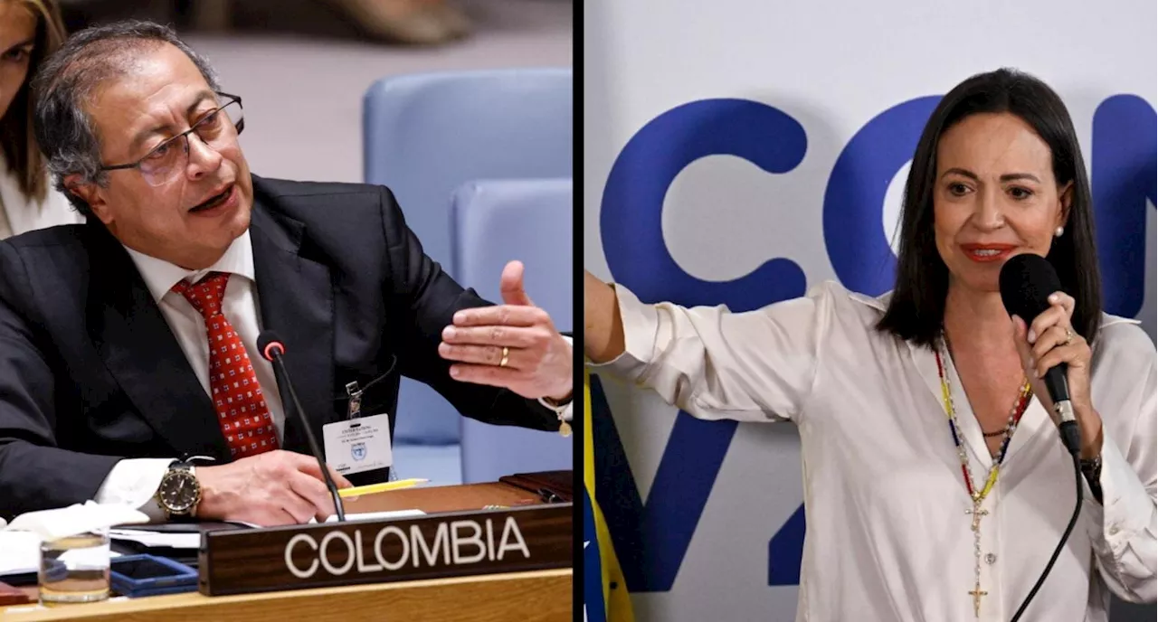 “Un gobierno extranjero no decide quién es presidente de Venezuela”: Petro a María Corina