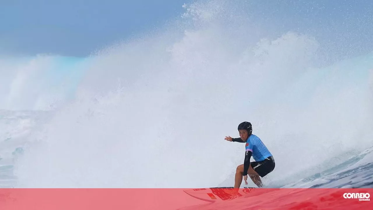 Portuguesa Yolanda Hopkins eliminada nos oitavos de final no surf