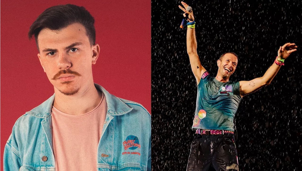 DJ brasileiro lança nova versão de música do Coldplay em parceria com a banda