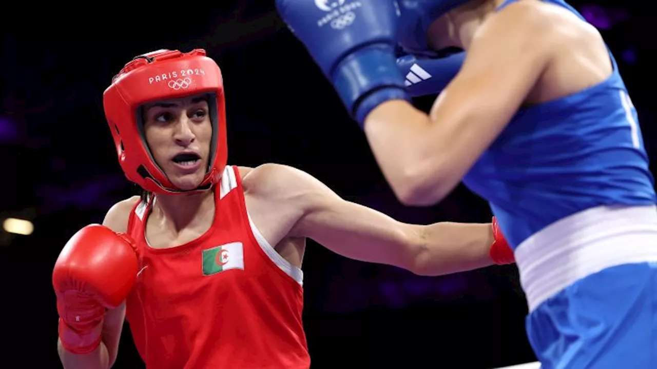 Algeria boxer who had gender test issue wins first Olympic fight in Paris when opponent quits