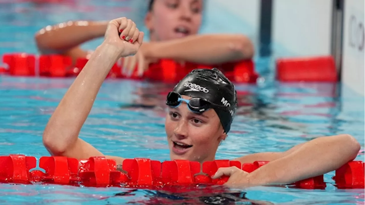 Paris 2024: Toronto's Summer McIntosh wins gold in women's 200m butterfly