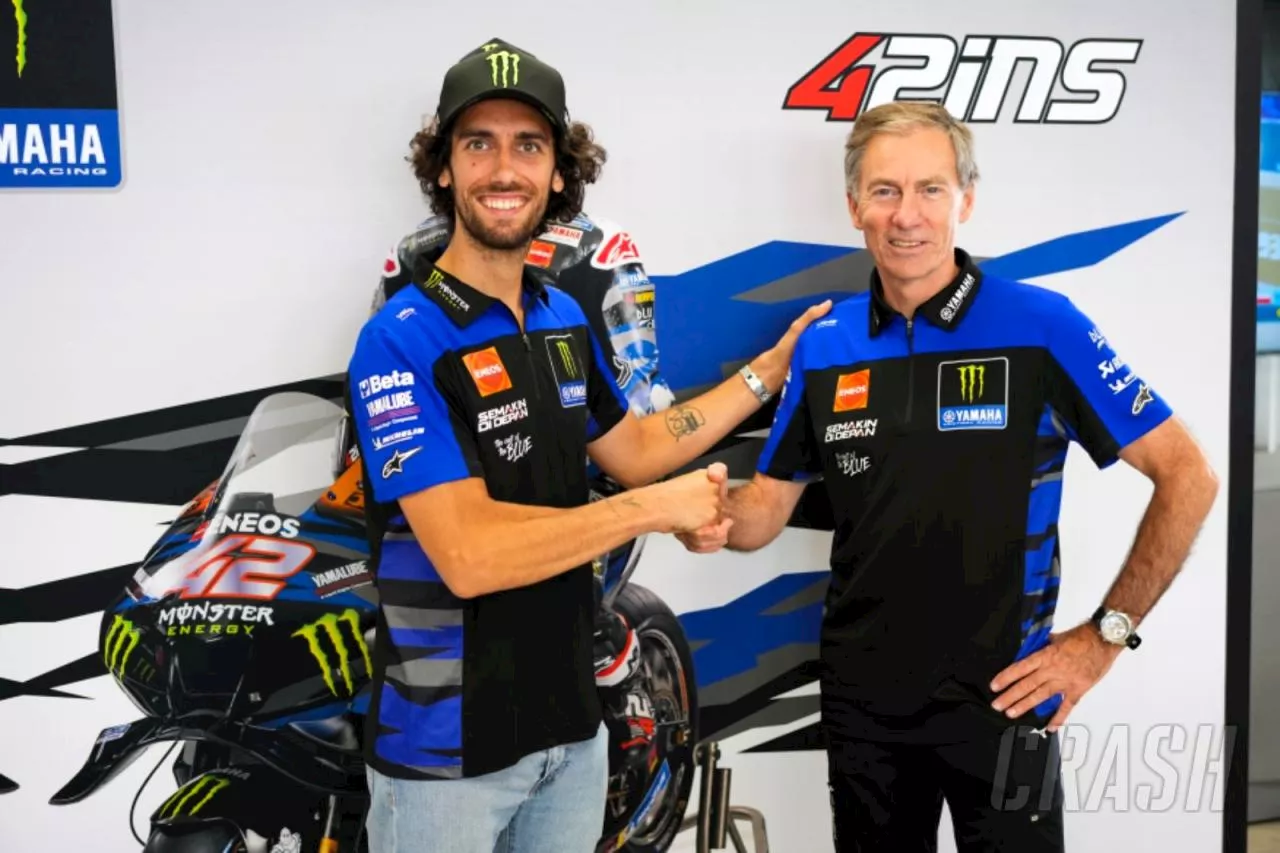 Official: Alex Rins re-signs with Yamaha