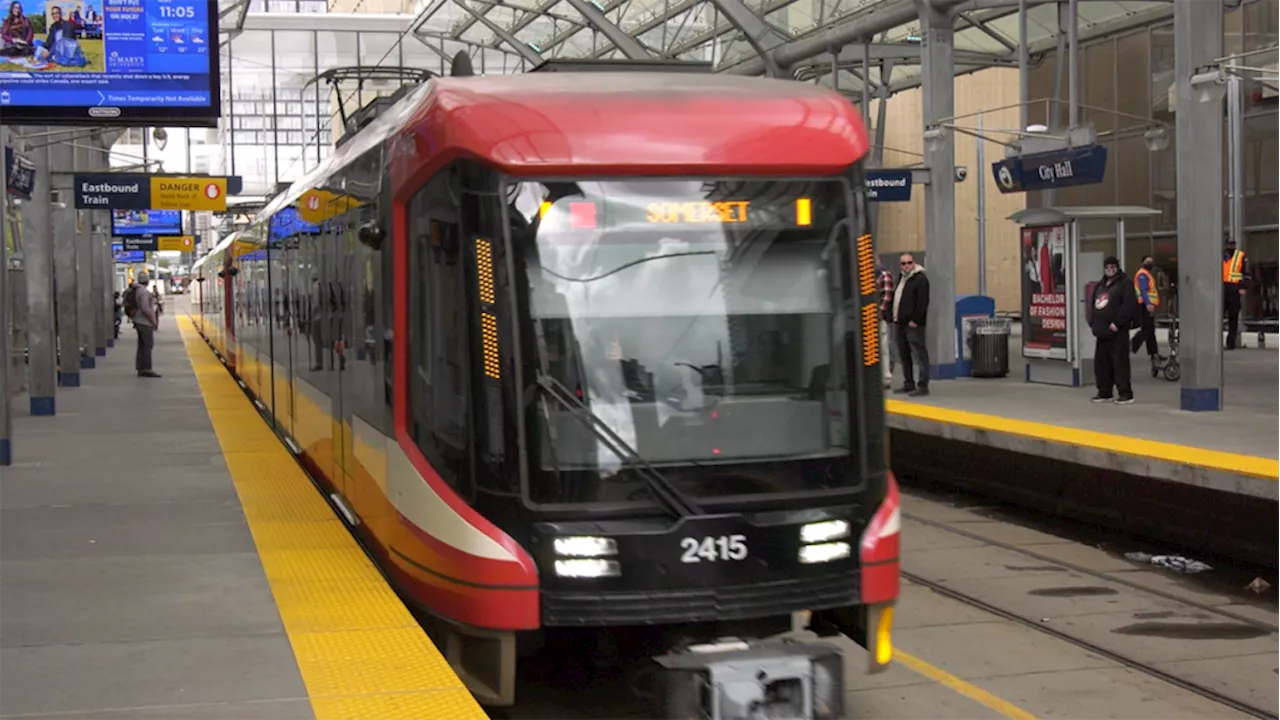 Parts of CTrain Red Line closed over August long weekend