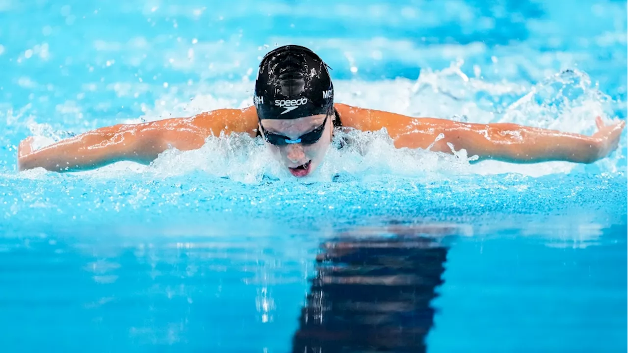 Canada's McIntosh wins gold in 200m butterfly at Paris Games