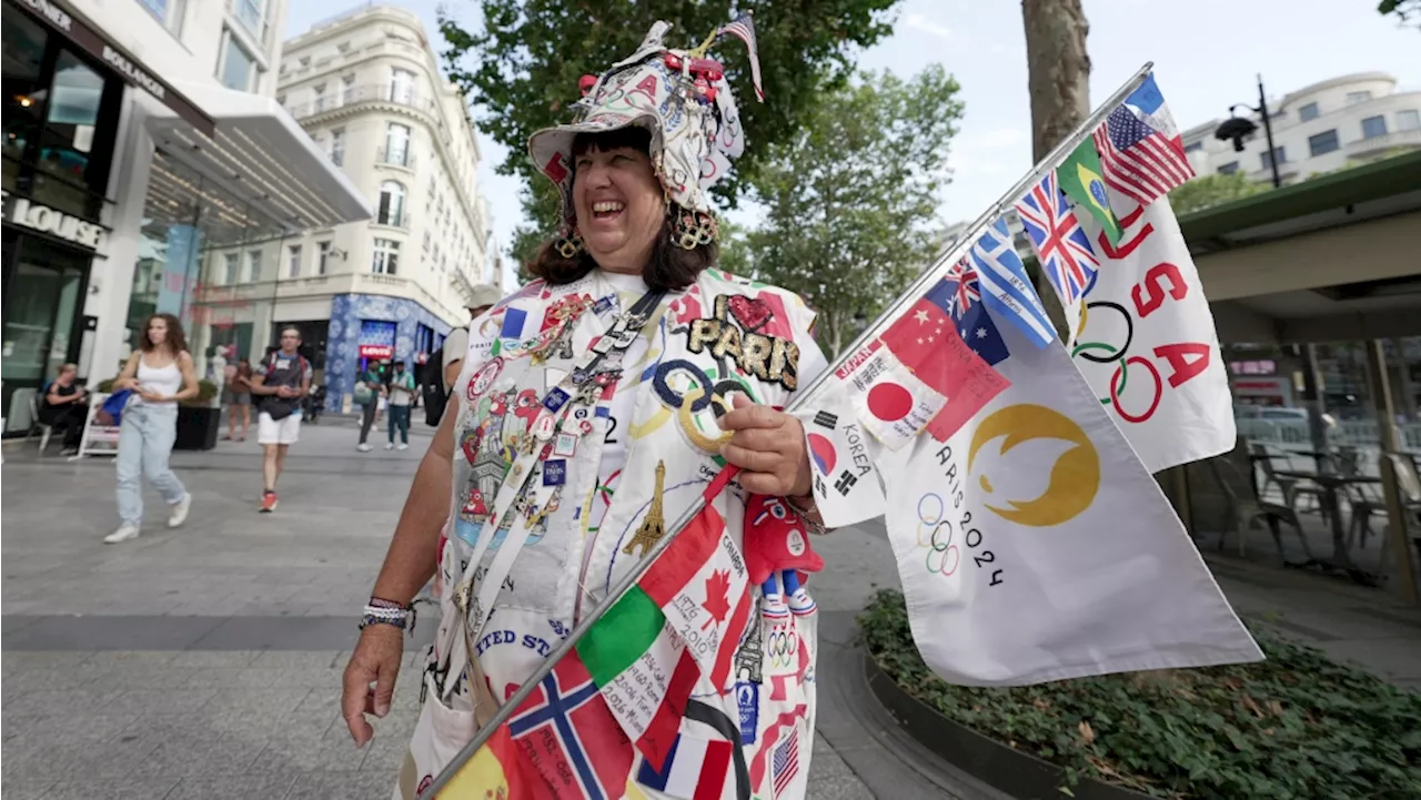 Meet the Olympics superfan who spent her savings to get to her 7th Games