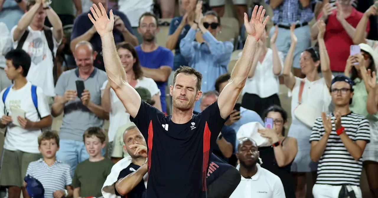 Andy Murray's emotional farewell as he hangs up his racket for the final time