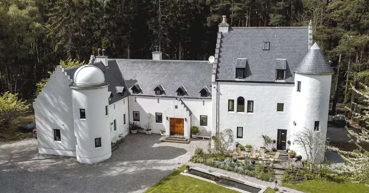 Inside Scottish castle house for sale that needs to be seen to be believed