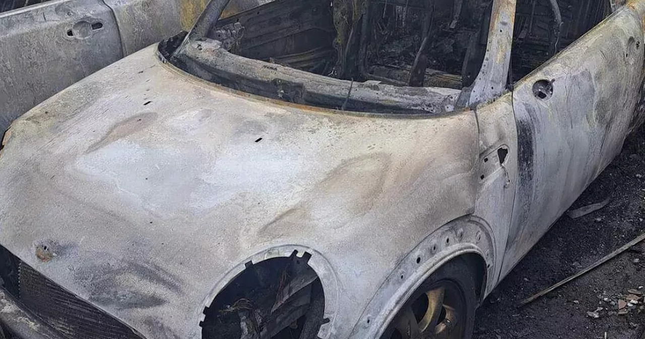 Man charged in connection with four car fires in Scots town