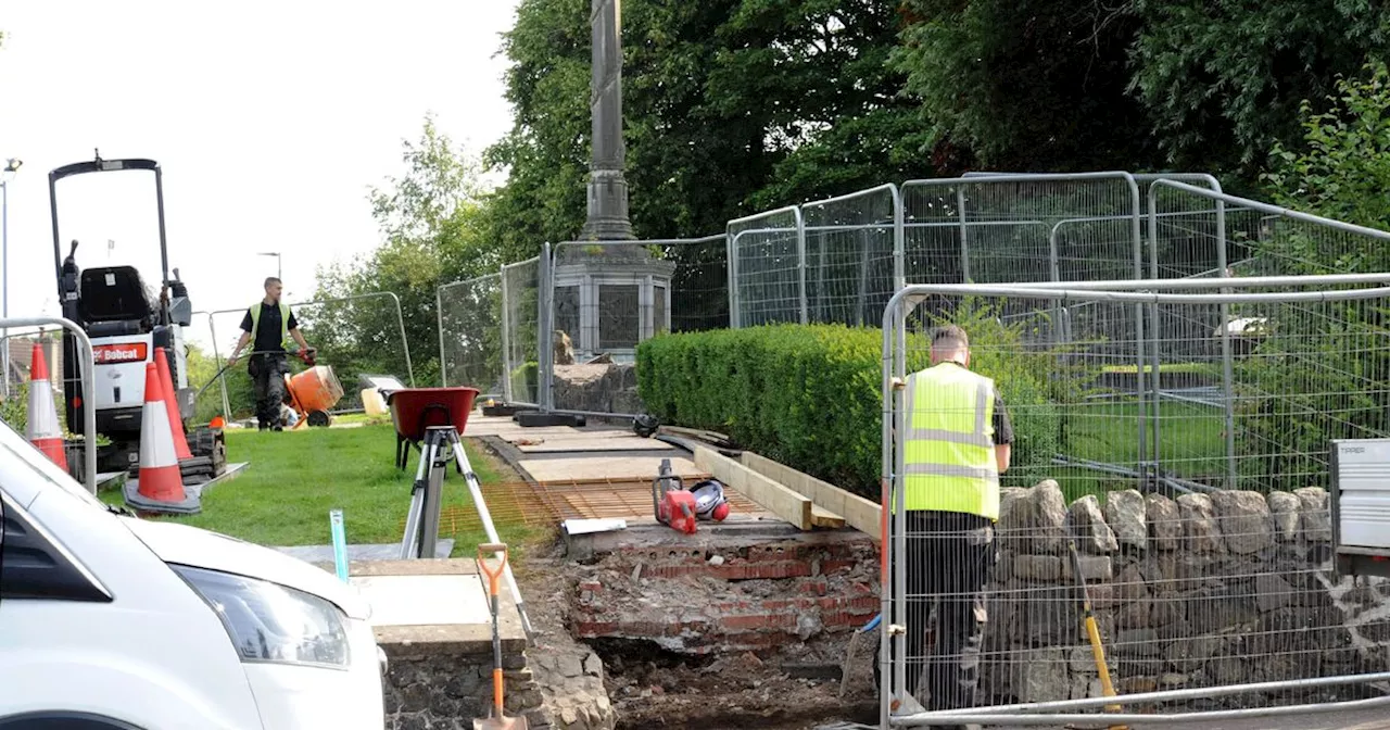 Work to breathe life into area surrounding Wallace Monument in Elderslie begins