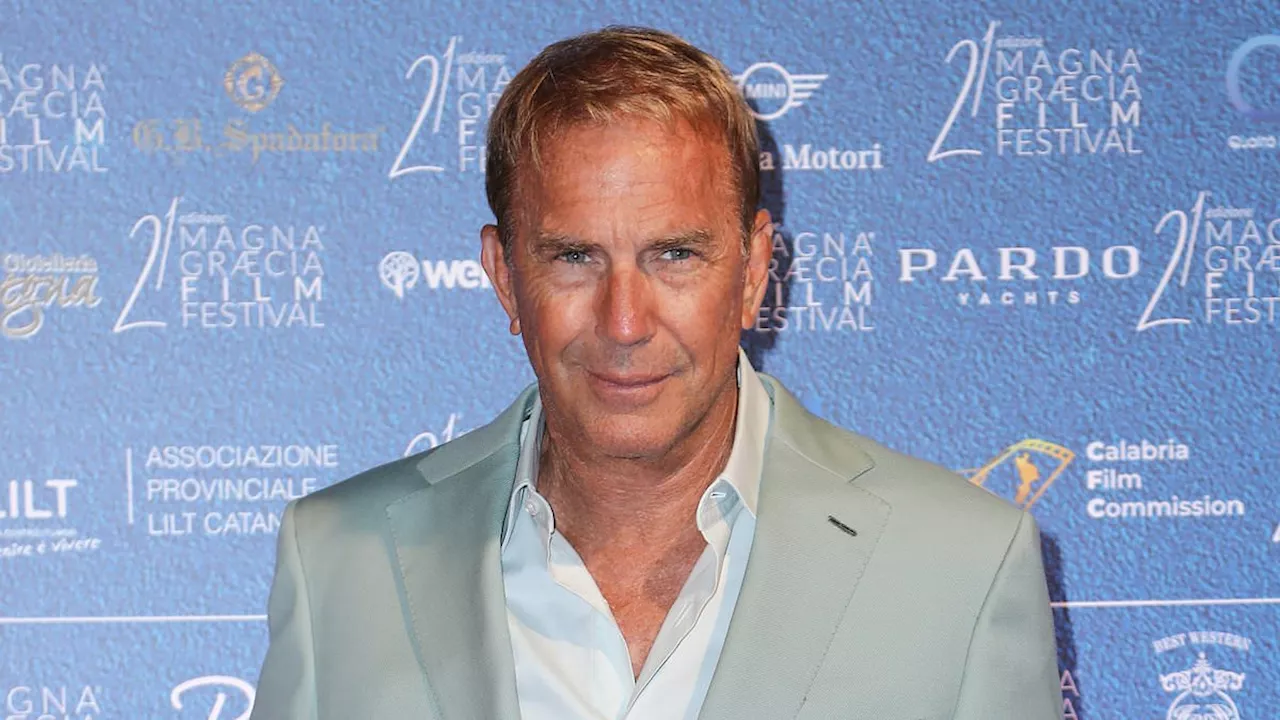 Kevin Costner looks dapper at Magna Graecia Film Festival in Catanzaro, Italy and wins Colonna D'Oro...