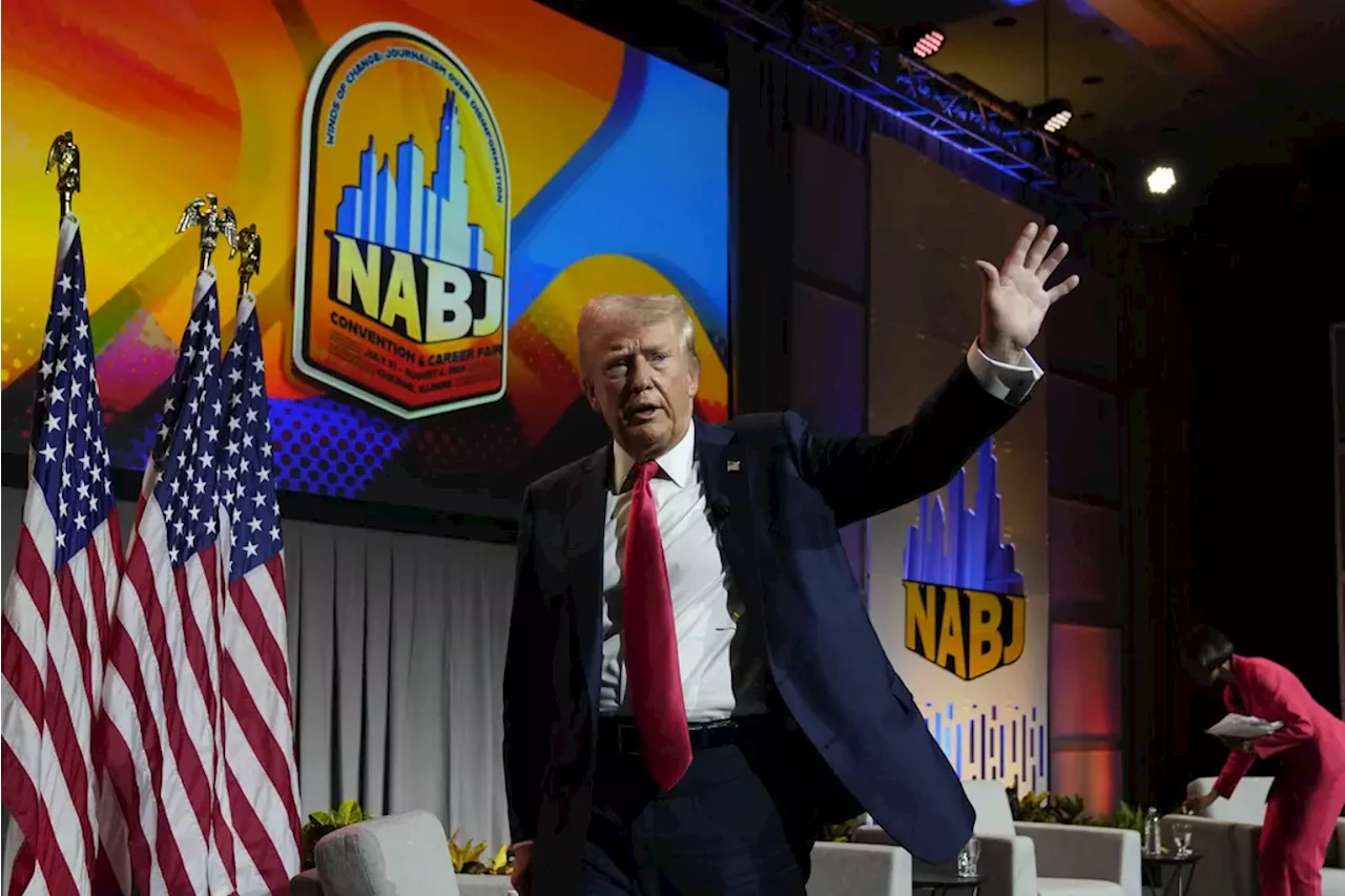 How Trump can reshape his messaging on DEI after NABJ interview goes off the rails