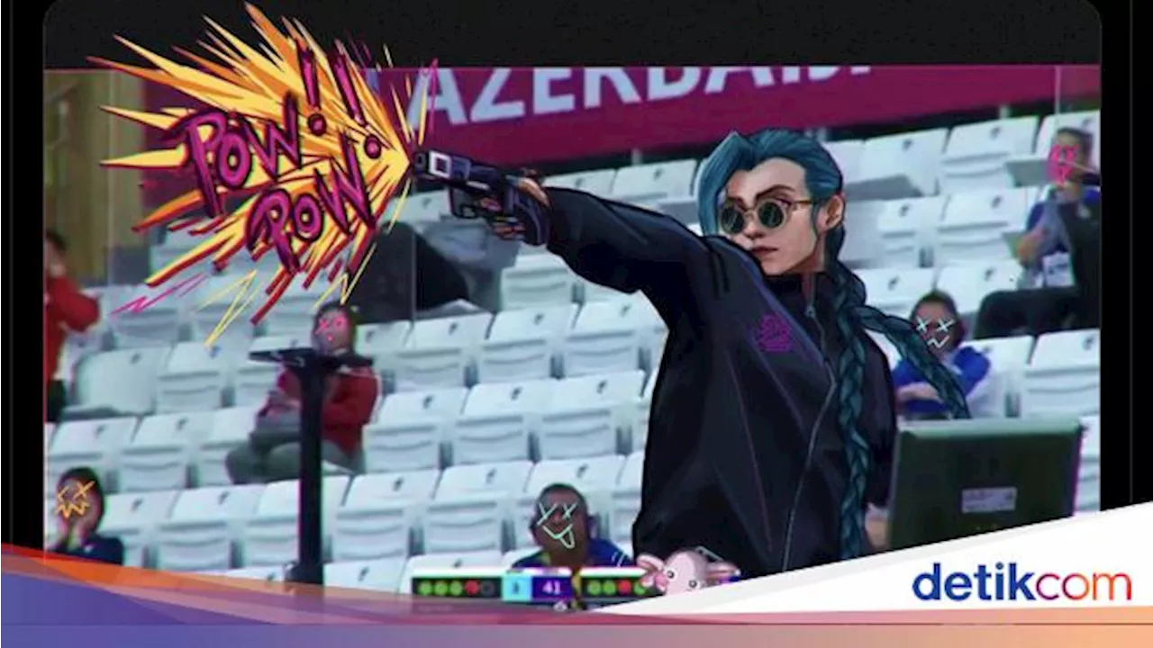 Kim Yeji Vs Yusuf Dikec, Adu Keren Meme Shooting Stars Olimpiade 2024