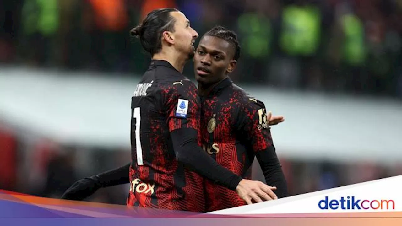 Rafael Leao: Bantuan Ibrahimovic Bisa Bantu Tingkatkan Levelku