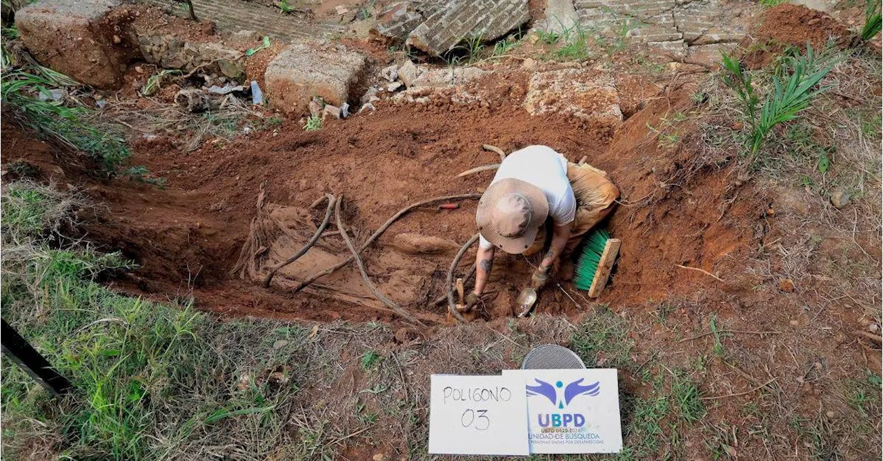 Unidad de desparecidos recuperó dos cuerpos en el cementerio de Zaragoza