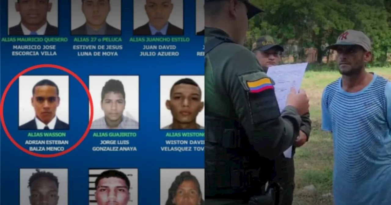 Cayó alias ‘Wasson’ en Magangué: presunto miembro de ‘Los Costeños’ y las Agc