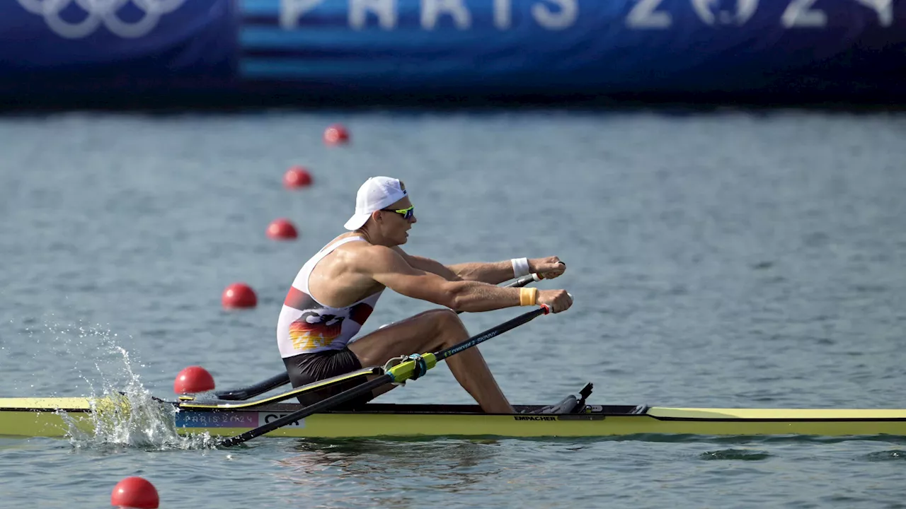 Olympia 2024: Deutscher Ruderer Oliver Zeidler und der Deutschland-Achter haben das olympische Finale erreicht