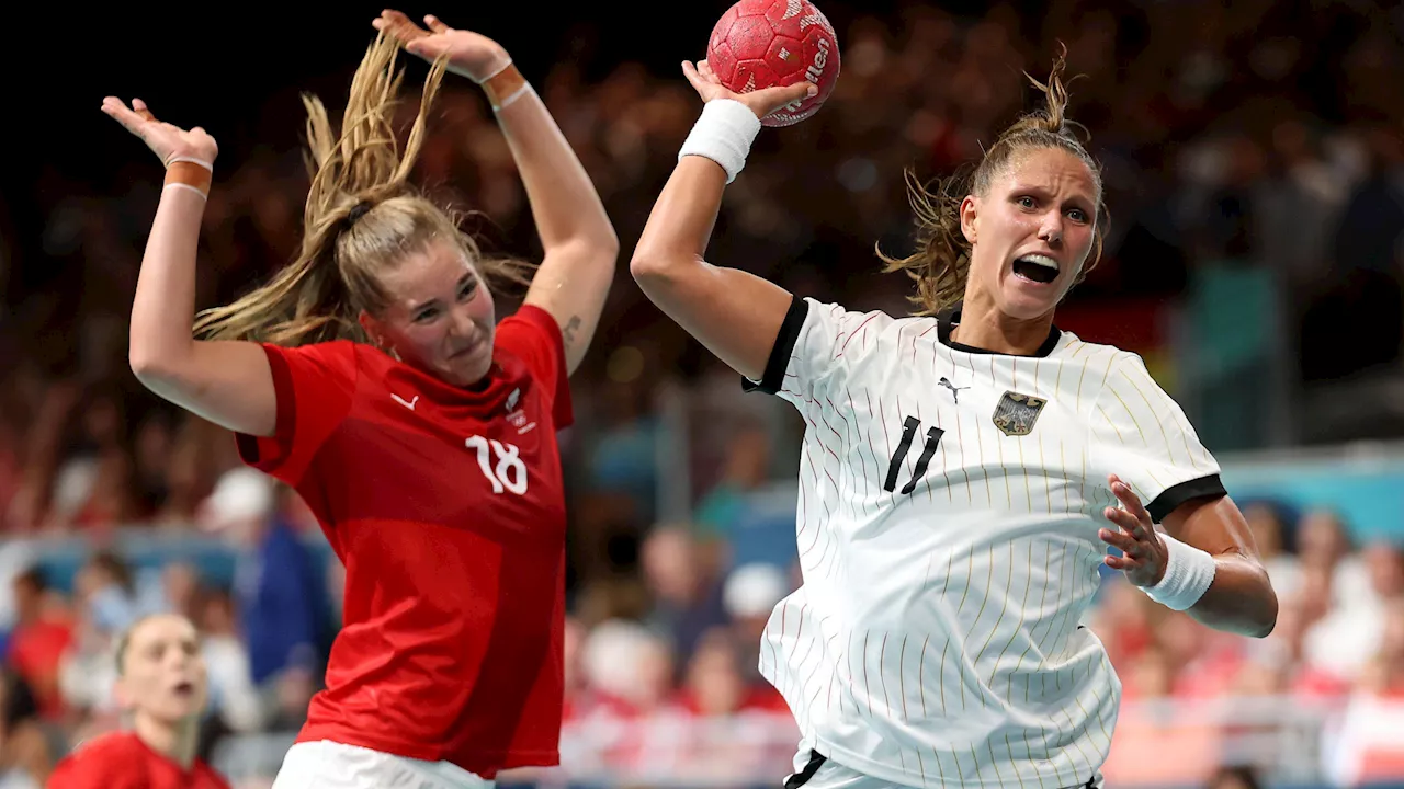 So lief Handball heute bei Olympia 2024 - Deutschland gegen Dänemark: DHB-Frauen mit Drama in letzter Sekunde