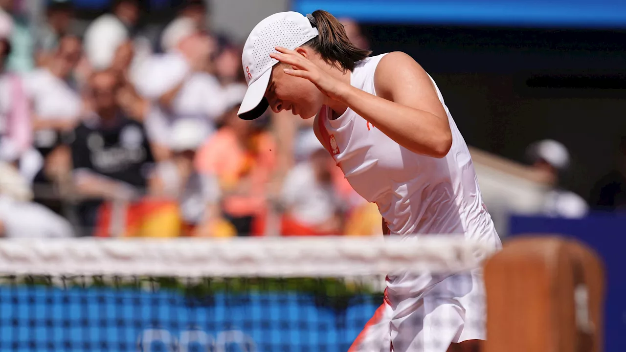 Tennis bei Olympia 2024: Zheng Qinwen lässt Gold-Traum von Weltranglistenerster Swiatek in Paris jäh platzen