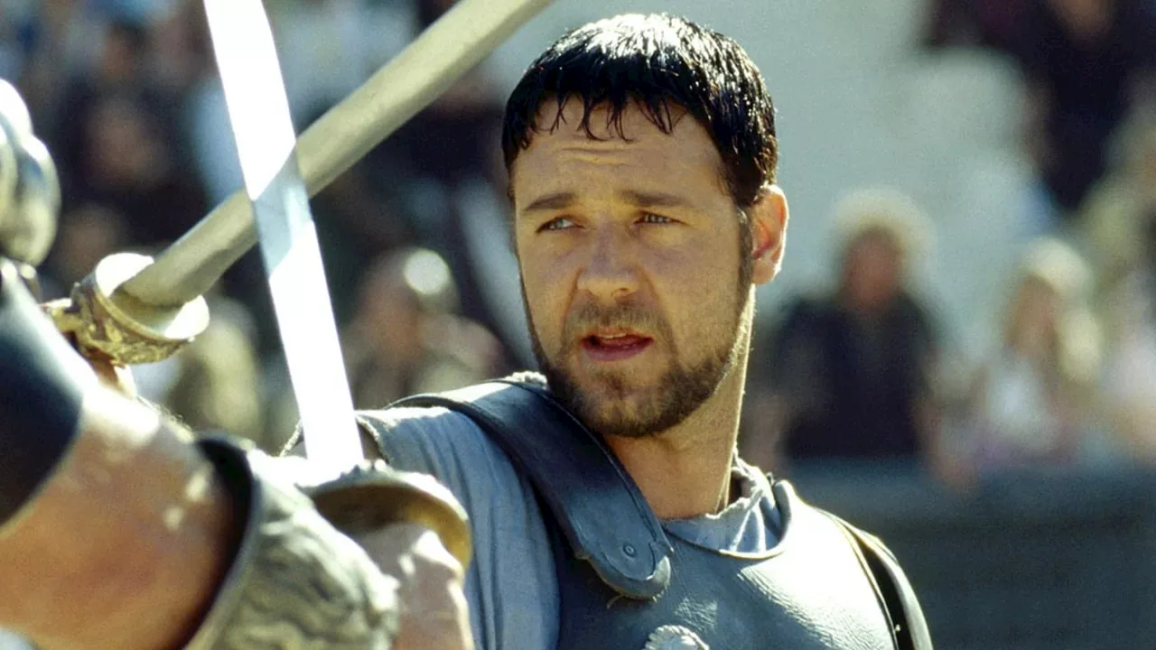 Schnitte, gebrochene Knochen und ein tauber Finger: So hart waren die 'Gladiator'-Dreharbeiten für Russell Crowe