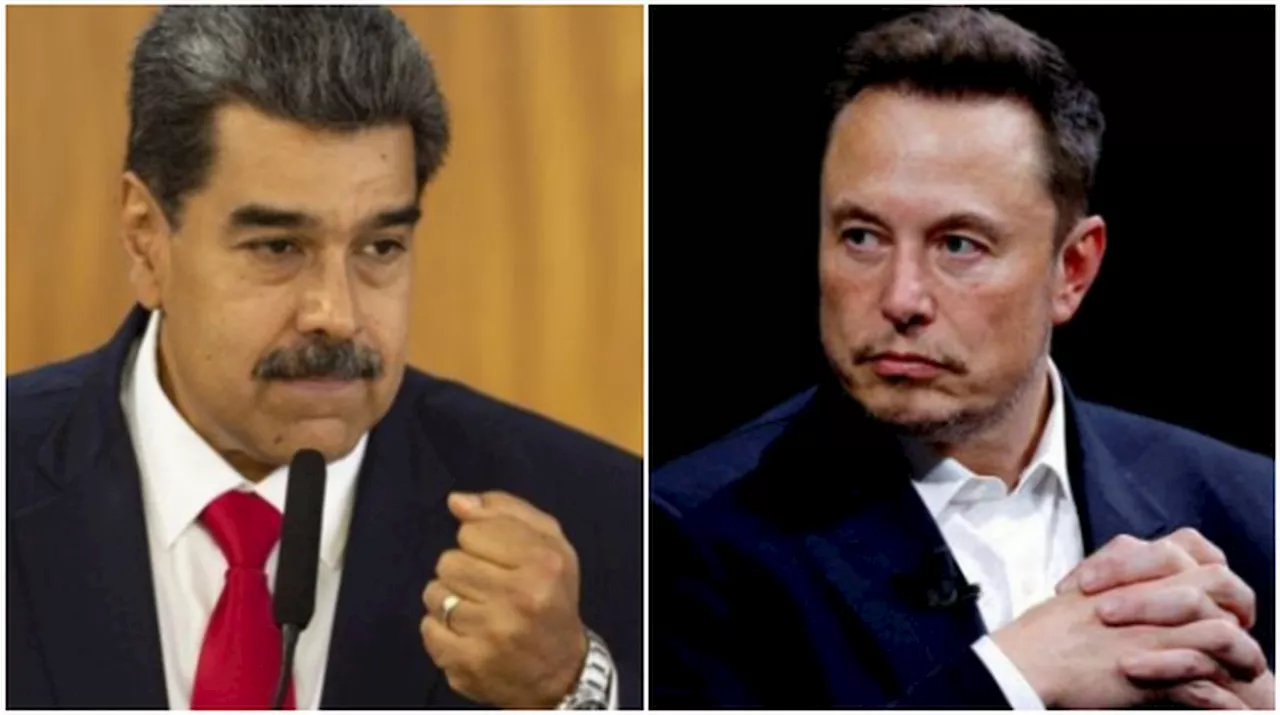 'Aceito', diz Elon Musk, depois de Maduro perguntar se ele 'quer briga'