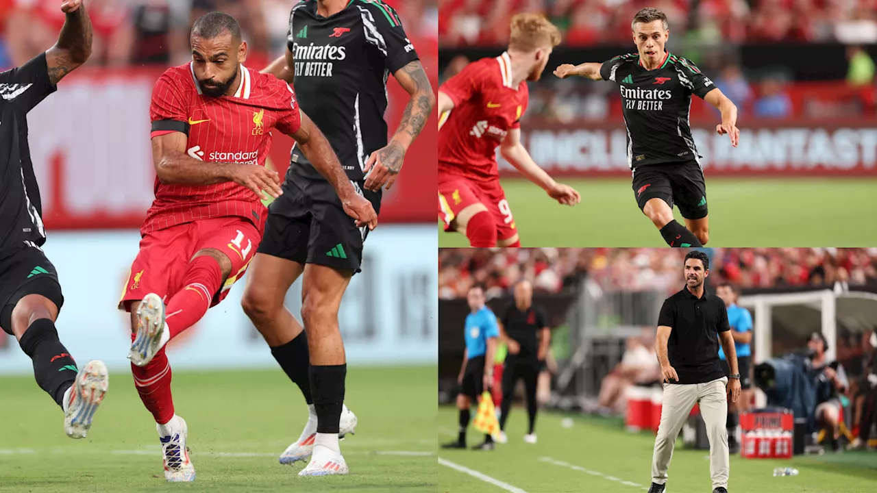 Mohamed Salah is back to his best, but Arsenal need a striker! Winners & losers as Arne Slot's Reds edge the Gunners in preseason clash