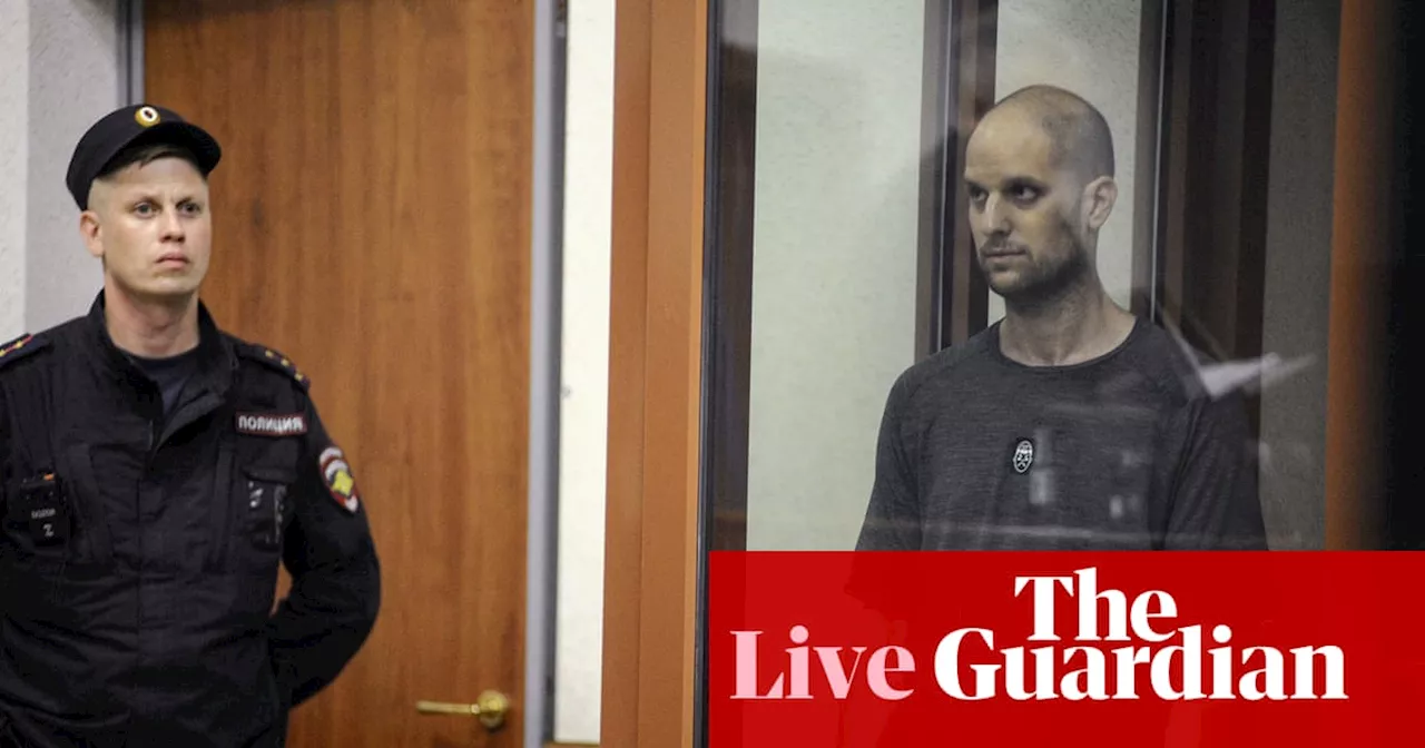 Russia releases US journalist Evan Gershkovich in prison swap for Russian spies, reports say