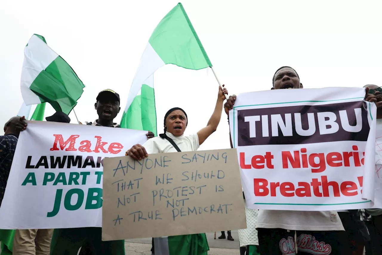 Nigeria police fire tear gas to break up hardship protests in Lagos, Abuja