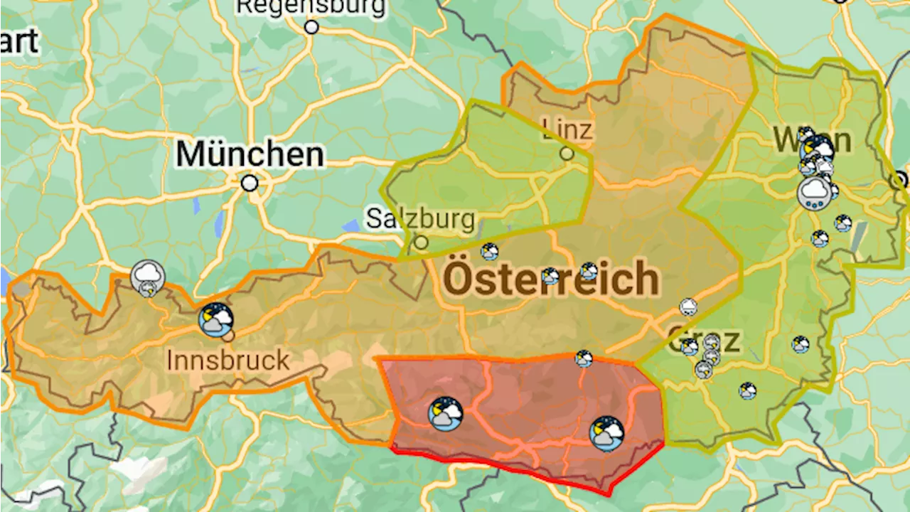 Kräftige Gewitter im Anmarsch – Experten mit Warnung