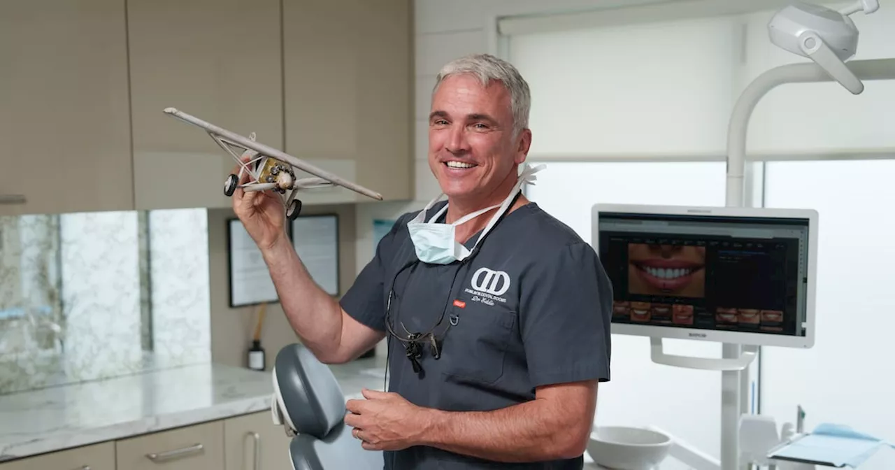 ‘It’s an unforgiving activity for mistakes’: The dentist who doubles as an acrobat pilot