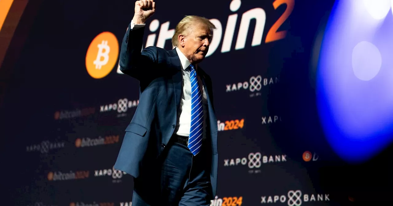 Trump’s pitch for ‘crypto-president’ is a merger of the bizarre