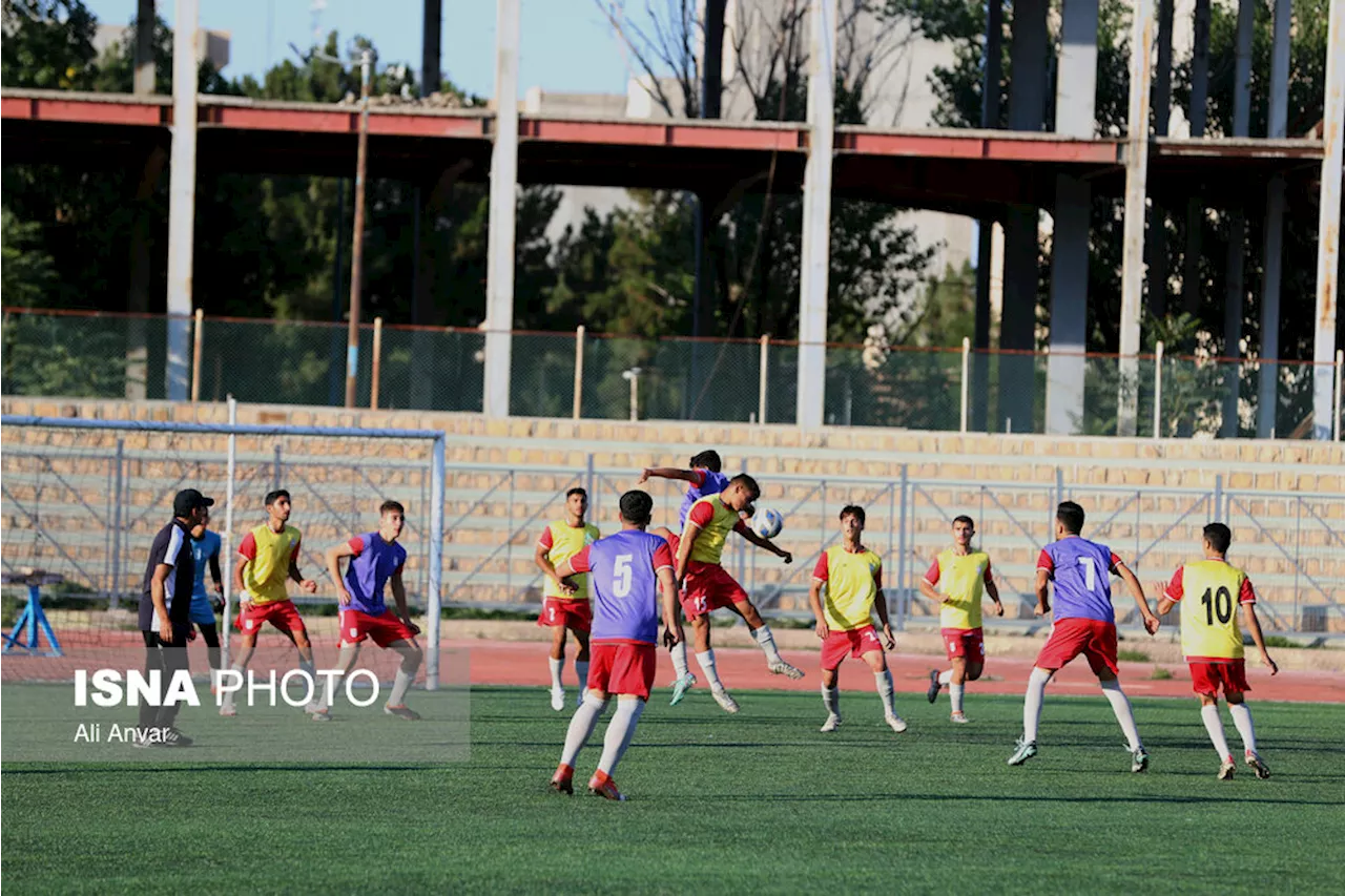 برگزاری اردوی تیم ملی فوتبال نوجوانان در اردبیل