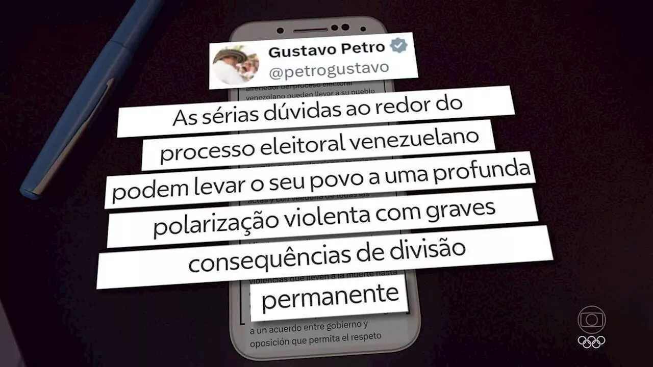 Impasse eleitoral na Venezuela: Maduro insiste que foi reeleito; oposição contesta