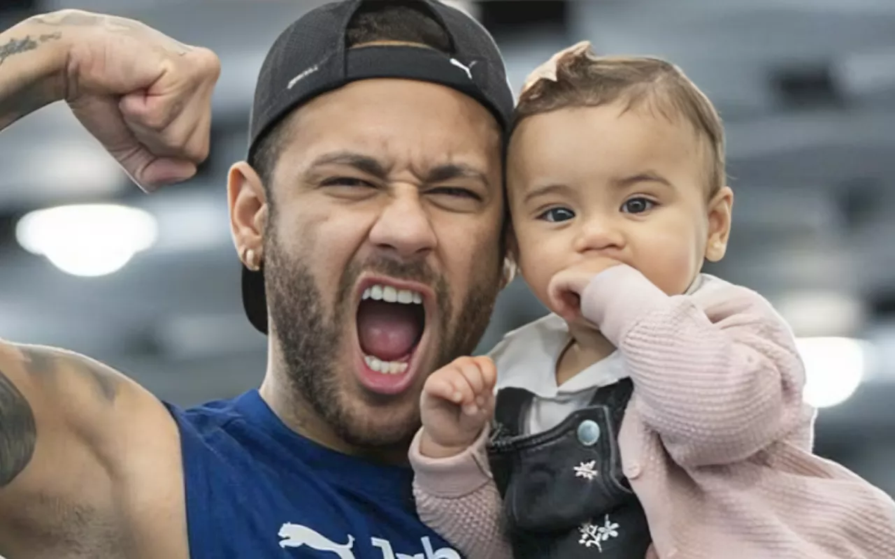 Neymar e Mavie posam juntos durante treino do jogador e encantam web