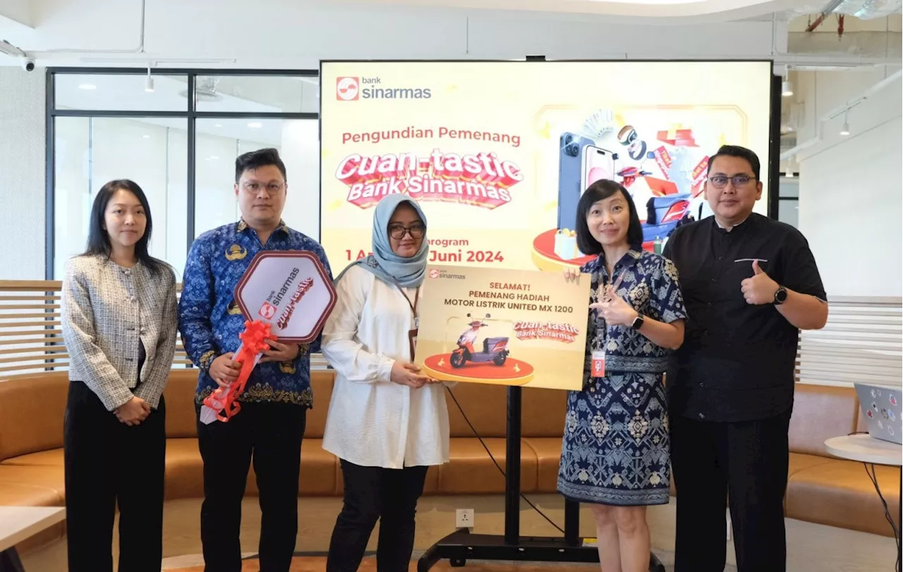 Bank Sinarmas Undi Program Lucky Draw Cuan-tastic Periode 1