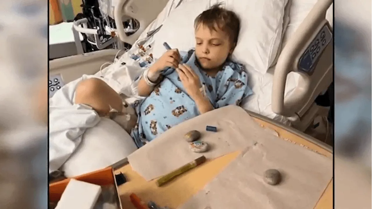 10-year-old boy fulfills dream of sleeping on an aircraft carrier after transplants