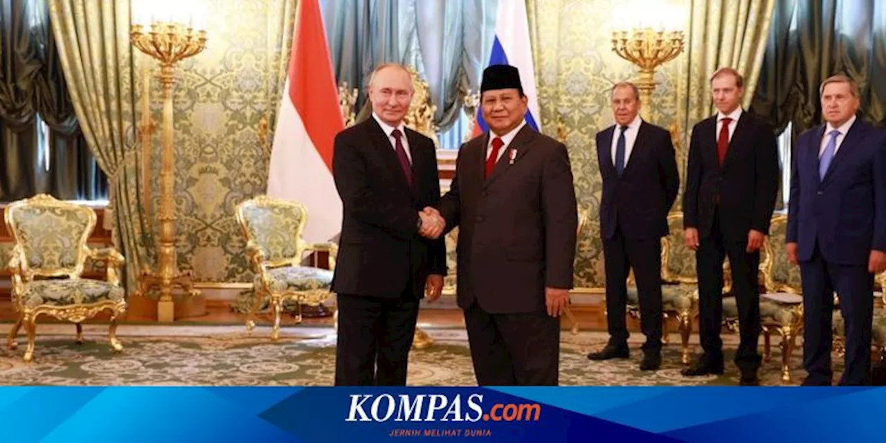 Kunjungan Kerja ke Eropa Jelang Pelantikan Presiden, Prabowo Temui Putin hingga Erdogan