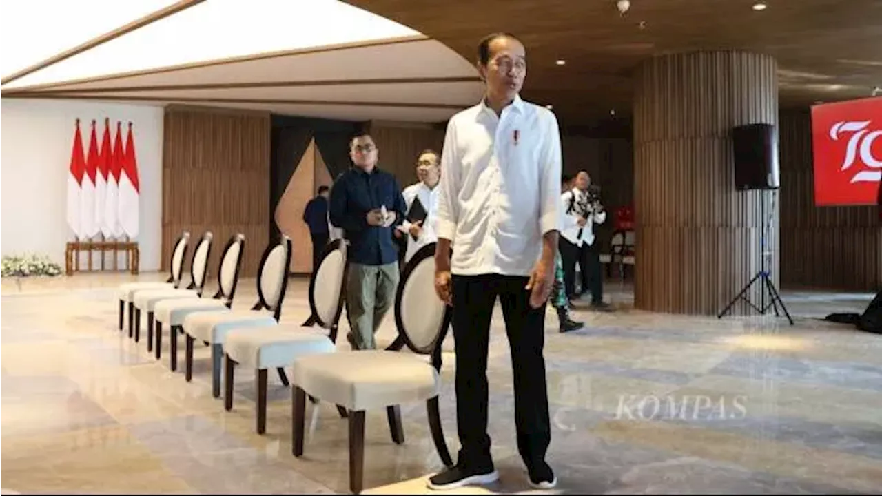 Jokowi soal Sidang Kabinet Paripurna di IKN: Tunggu AC hingga Furnitur Komplit