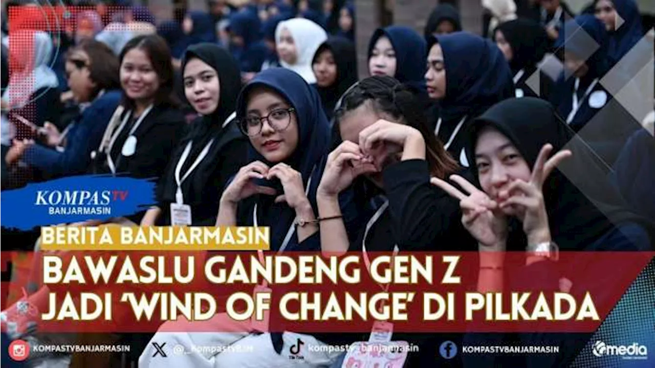 Libatkan Generasi Z Awasi Pemilu, Bawaslu Kalsel : Jumlahnya Mendekati Mayoritas Kalangan Pemilih