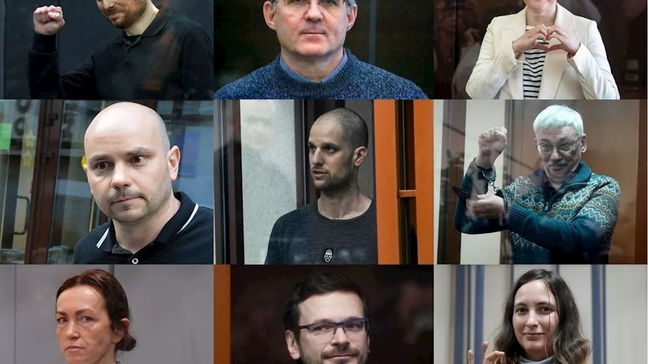 Behind the scenes: Who is in the largest prisoner swap with Russia since the Cold War?