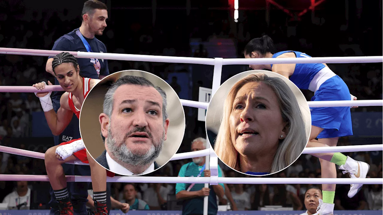 GOP lawmakers furious after Olympic boxer who failed gender test dominates female opponent