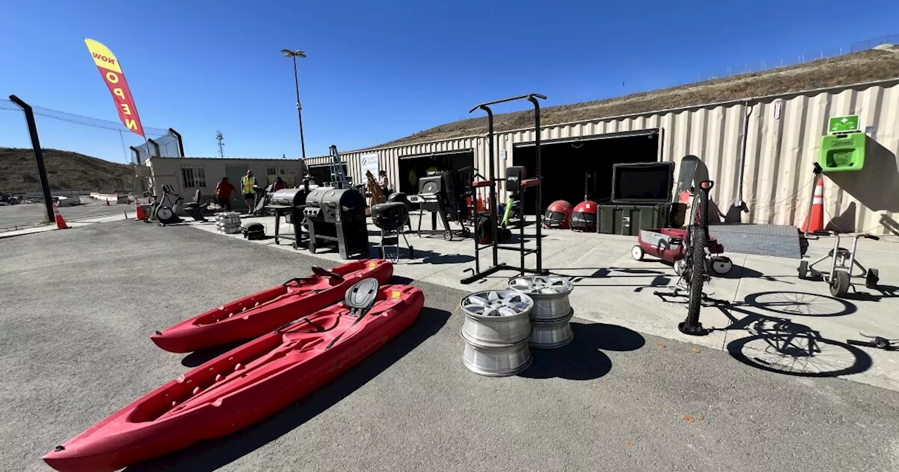 Find some dirt cheap deals at the Lamb Canyon Landfill’s new second-hand store