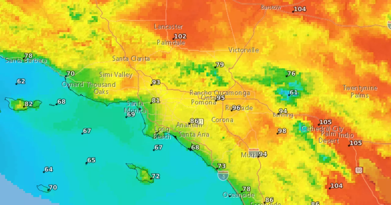 Your SoCal Weather Report For Thursday, August 1: Warmer weather and potential thunderstorms